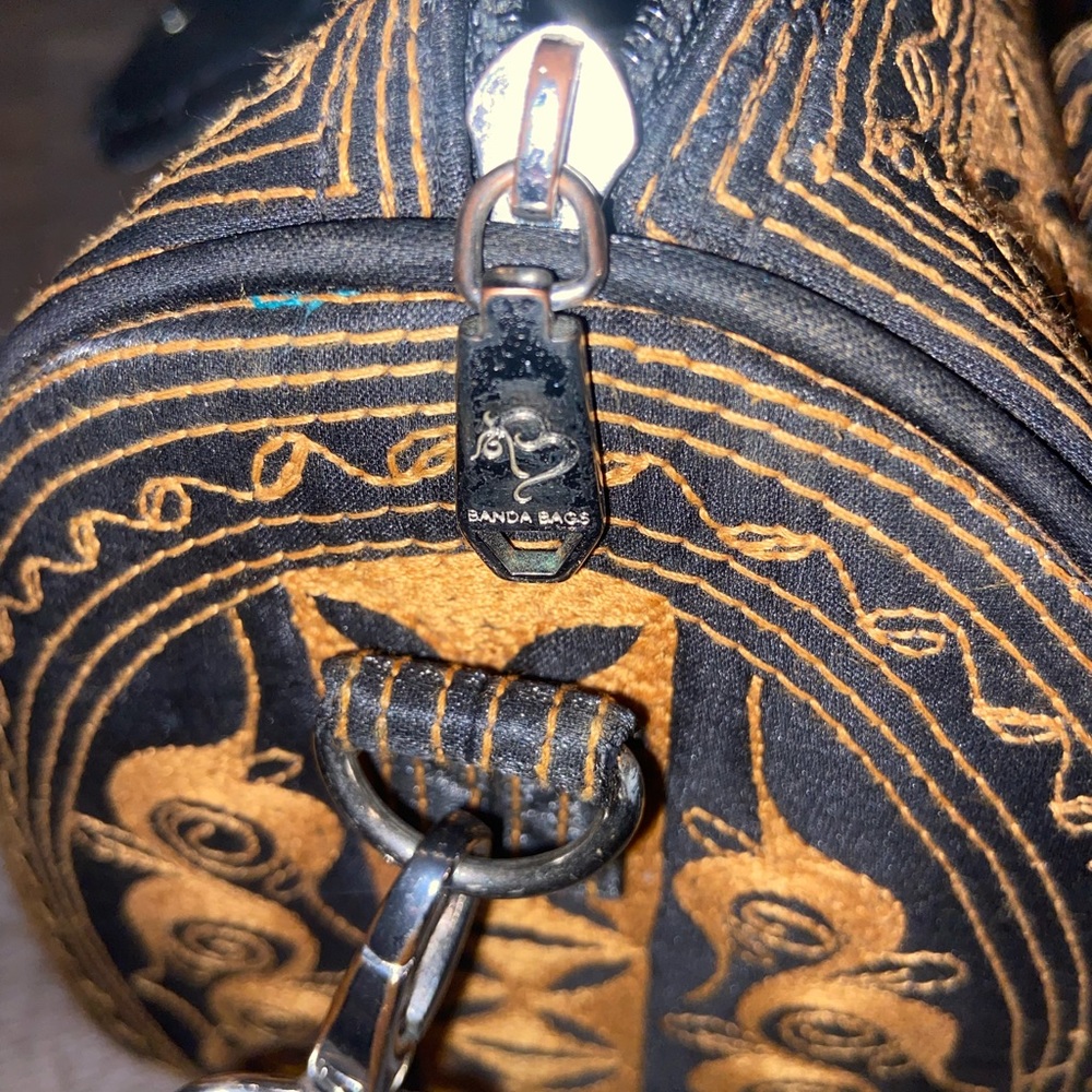 Banda Bags crossbody handbag Button missing                   (N) - Picture 12 of 13